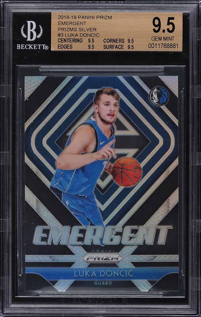 2018 Panini Prizm Silver Prizms Luka Doncic ROOKIE RC #280