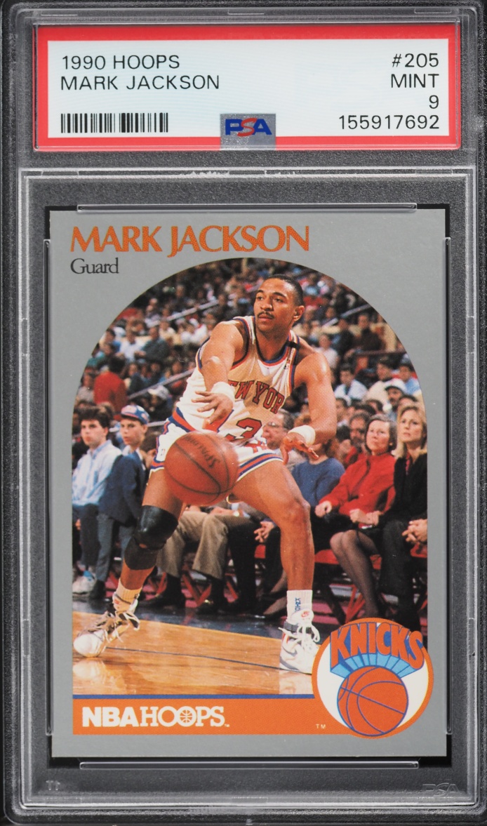 1990 Hoops Mark Jackson #205 PSA 9 MINT