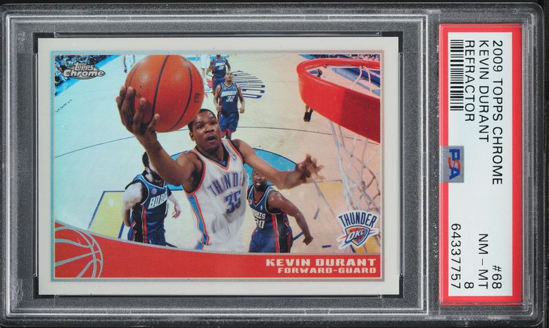 その他 2007-08 Topps Chrome Kevin Durant RC 2007 Topps Chrome Kevin Durant | PSA CardFacts®