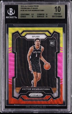 Carte Panini Rasmus Hojlund Recrue - Notée BGS 9.5 Gem Mint