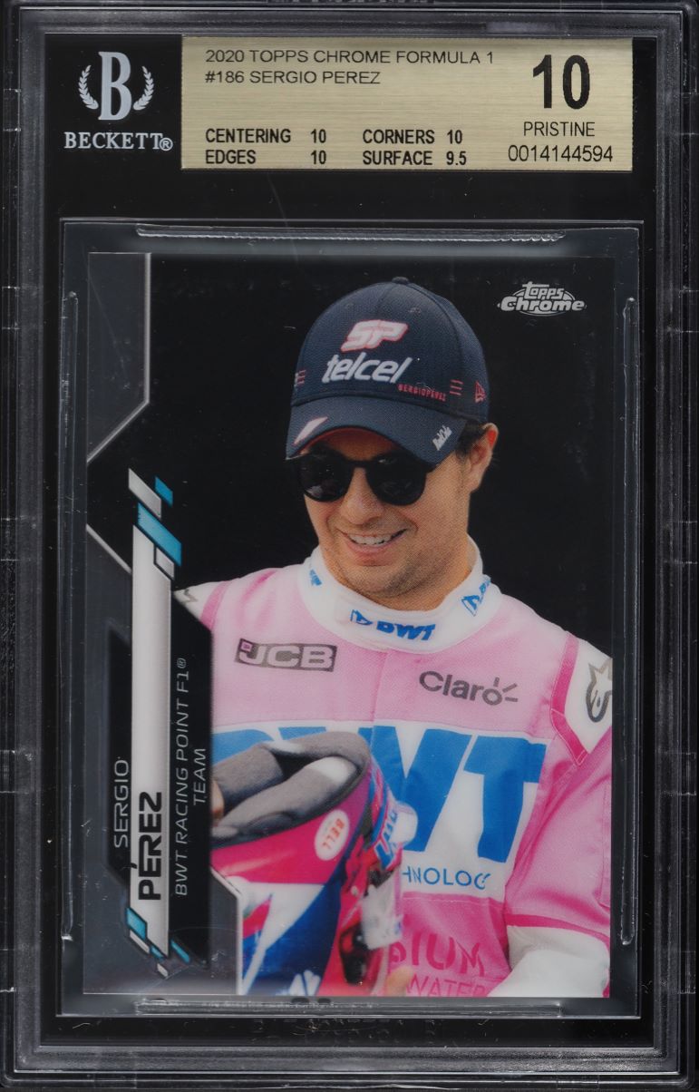 2024 Topps Chrome Formula 1 F1 Turn Up The Lights Sergio