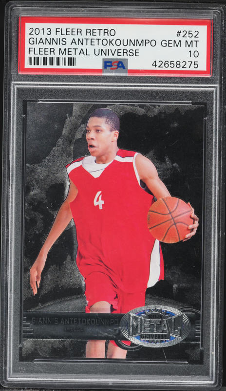 2013 Panini Prestige Giannis Antetokounmpo ROOKIE #175 PSA 10 GEM
