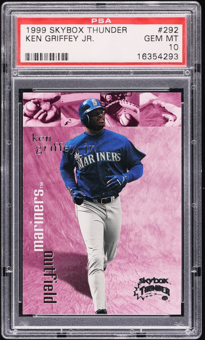 1999 Skybox Thunder Ken Griffey Jr. #292 PSA 10 GEM MINT