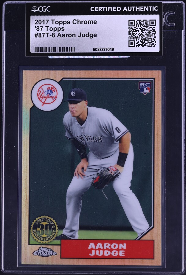 ゲームセンター・ゲームカード 2017 Topps Chrome Aaron Judge RC PSA Amazon.com: PSA 10 AARON JUDGE 2017 TOOPS CHROME ROOKIE CARD