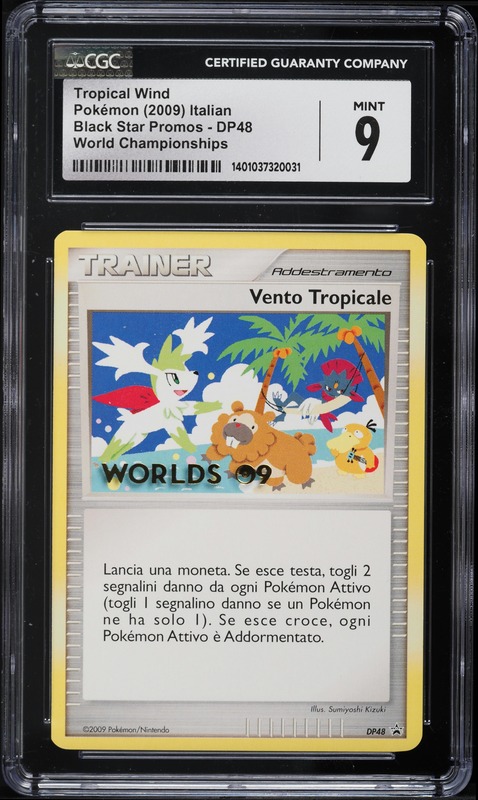 2009 Pokemon Italian World Championships Promo Tropical Wind #DP48