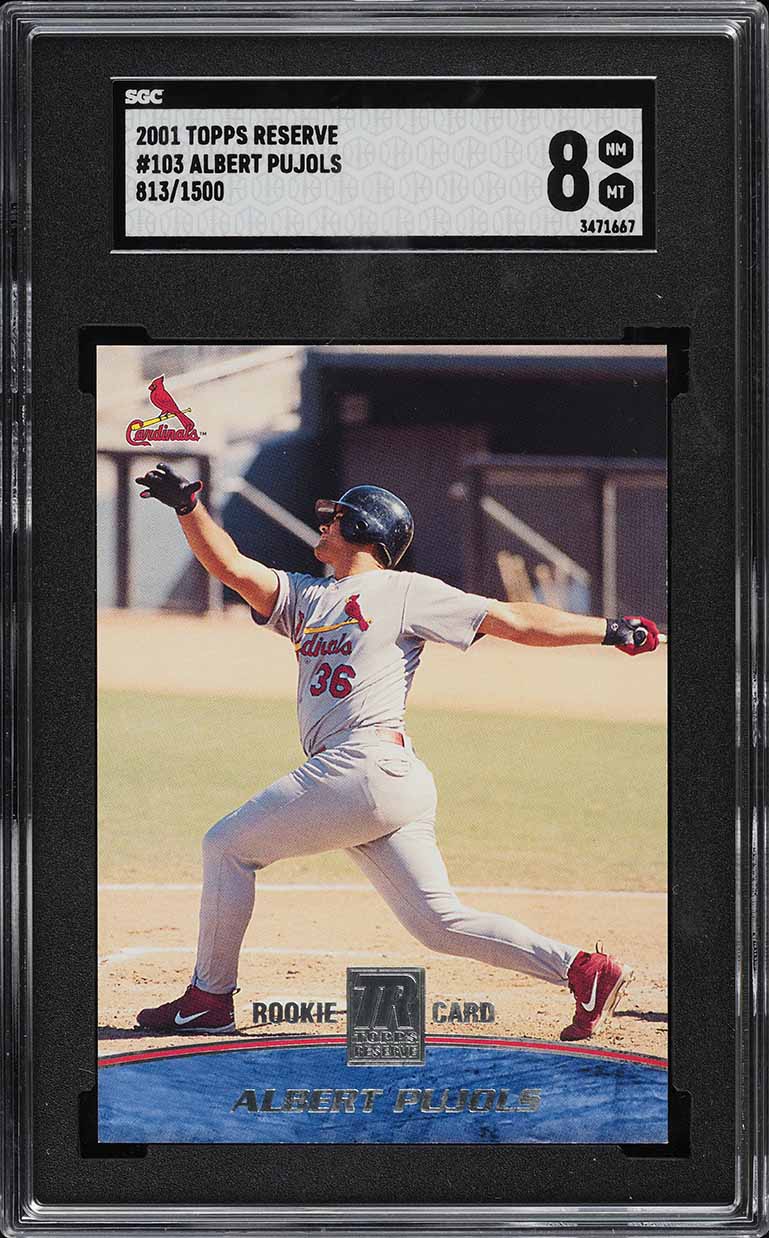 その他  Pujols RC topps 2001 Topps Chrome - Albert Pujols #596 (RC) for sale online | eBay