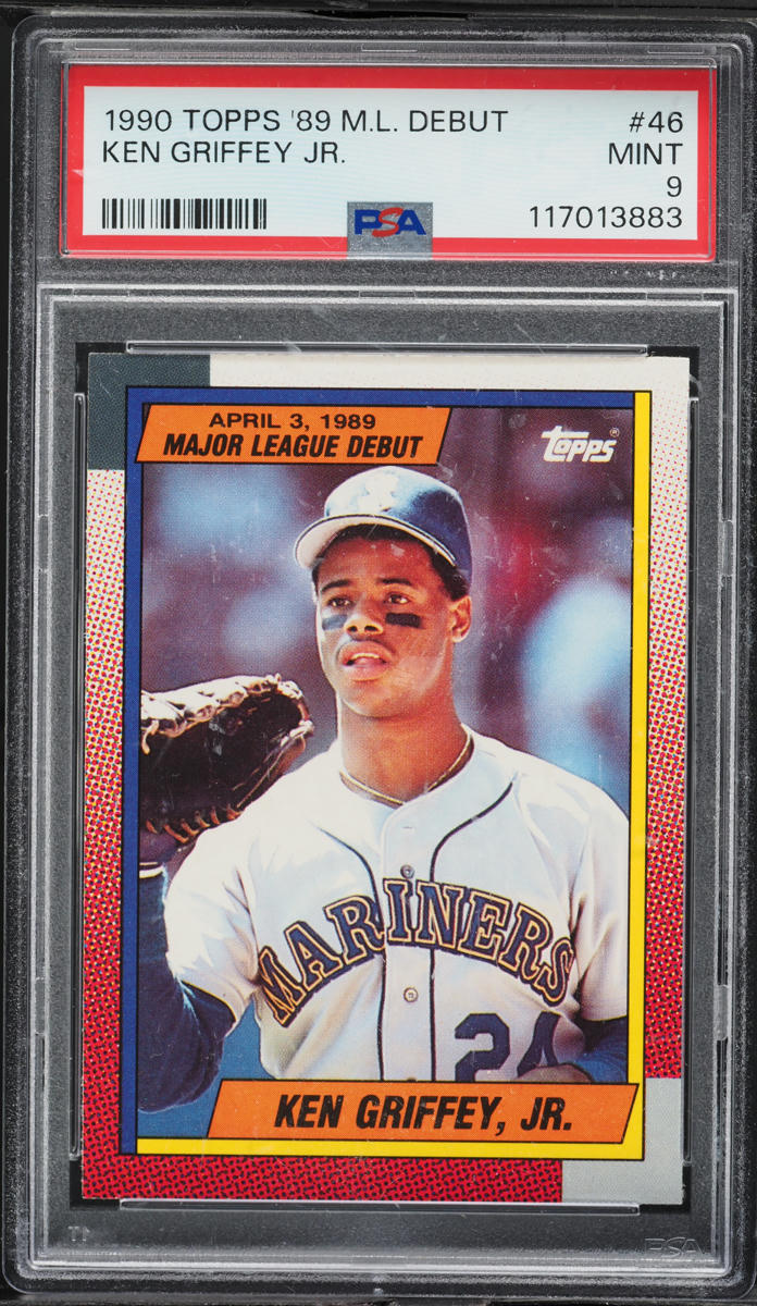 1990 Topps '89 Major League Debut Ken Griffey Jr. #46 PSA 9 MINT