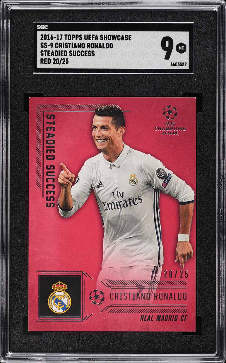 2004 SP Authentic Manchester United Cristiano Ronaldo #67 PSA 10