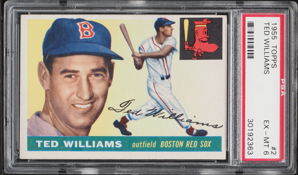 1955 Topps Ted Williams #2 PSA 6 EXMT
