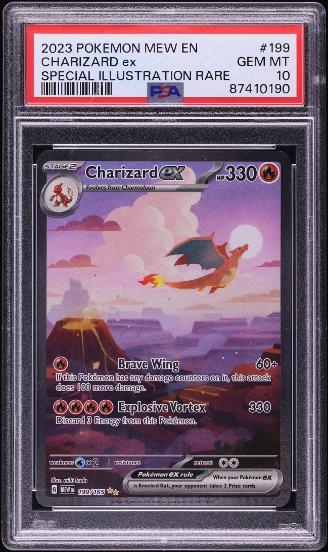 2023 Pokemon Scarlet & Violet 151 SIR Charizard ex #199 PSA 10 GEM MINT