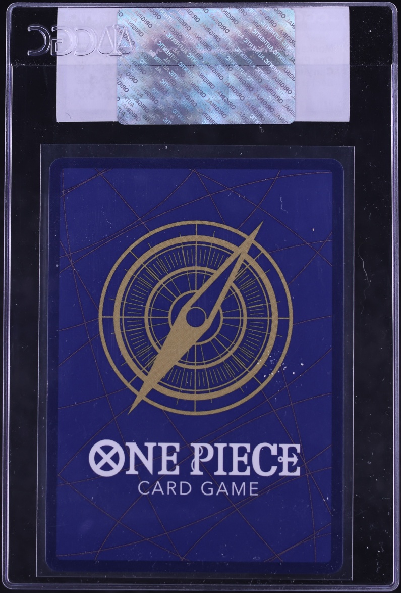 2025 One Piece Carrying On His Will Red Manga Art Monkey D. Luffy #OP13-118 CGC AUTH