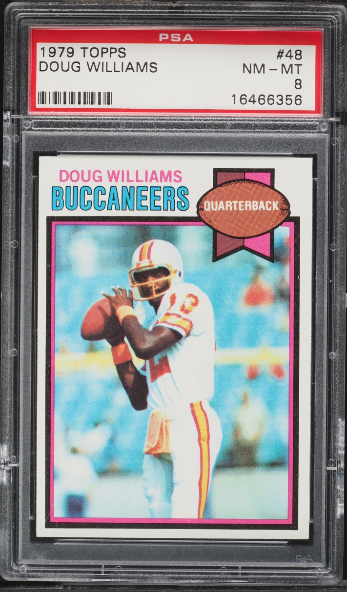 1979 Topps Football Doug Williams ROOKIE #48 PSA 8 NM-MT on Fanatics ...