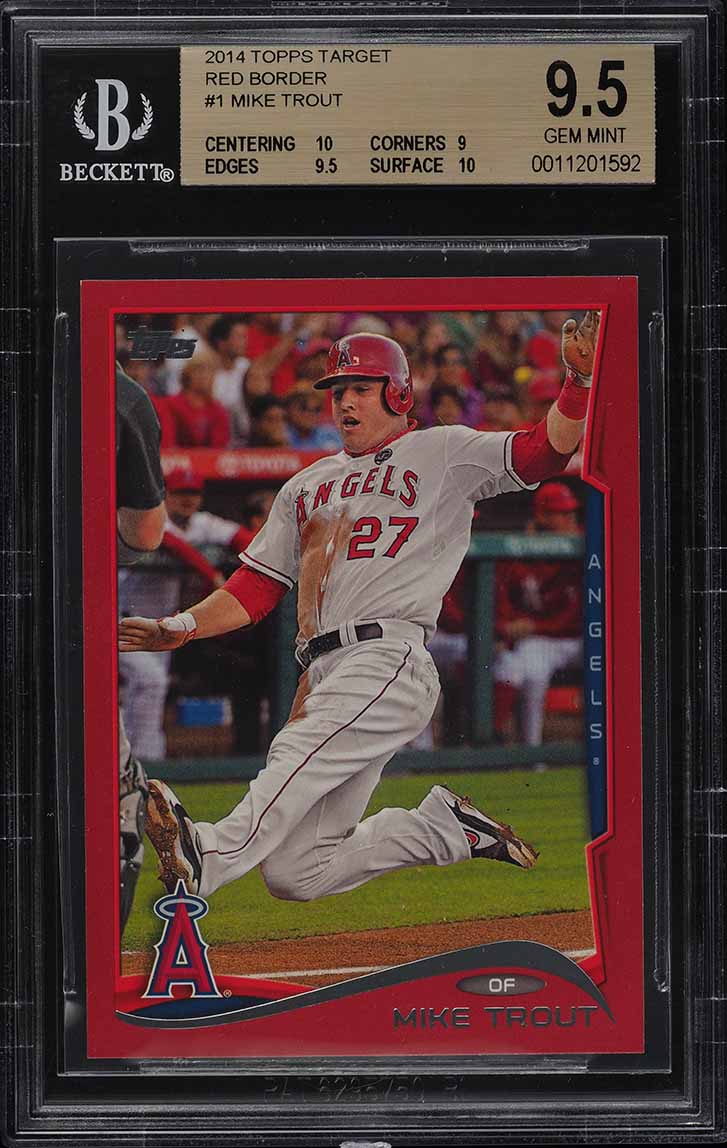 2014 Topps SSP マイク・トラウト　GATORADE イメージ 2014 Topps SSP マイク・トラウト GATORADE イメージ