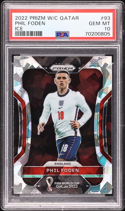 2017 Panini WCCF Extra Phil Foden ROOKIE RC SGC 9.5 MINT+ on