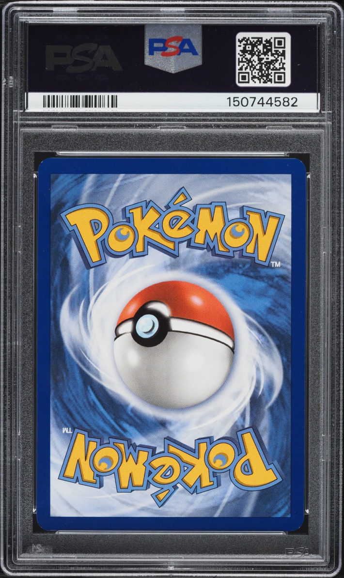2025 Pokemon Mega Evolution Phantasmal Flames IR Meowth #106 PSA 8 NM-MT
