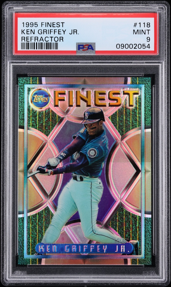 1995 Finest Refractor Ken Griffey Jr. #118 PSA 9 MINT