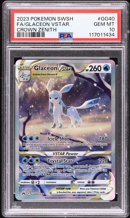 2023 GLACEON ポケモンカード #089 GEM MT 2023 GLACEON ポケモンカード #089 GEM MT