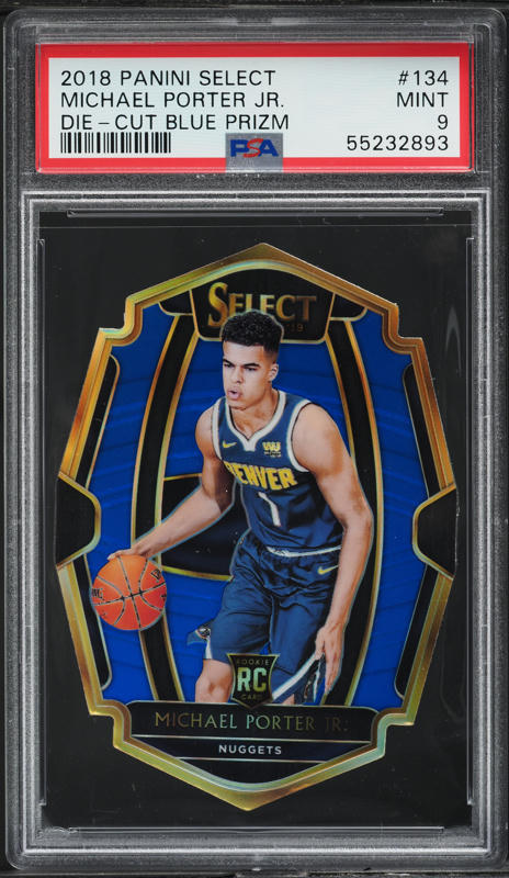 【75シリ】Michael Porter Jr. RC Select Prizm 75シリ】Michael Porter Jr. RC Select Prizm 2020-21 Optic Blue