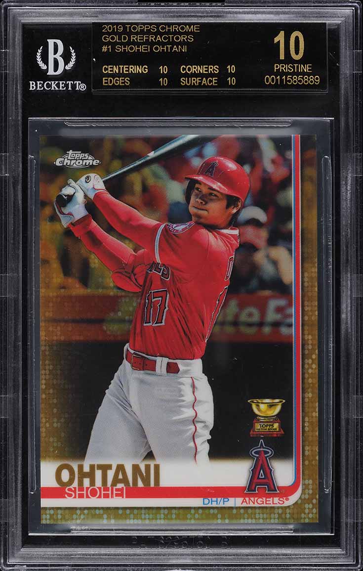 2024 Topps Chrome Logofractor Edition Gold Refractor Shohei Ohtani