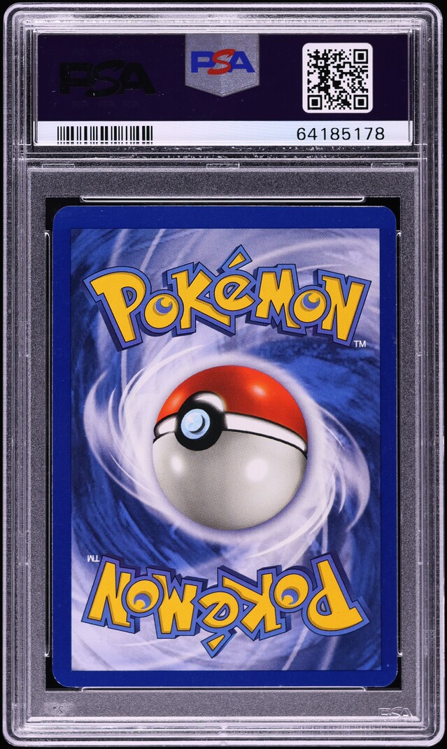 1999 Pokemon Fossil 1st Edition Holo Dragonite #4 PSA 8 NM-MT