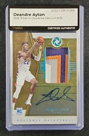 2018 Panini Prizm DeAndre Ayton ROOKIE #279 PSA 9 MINT on Fanatics