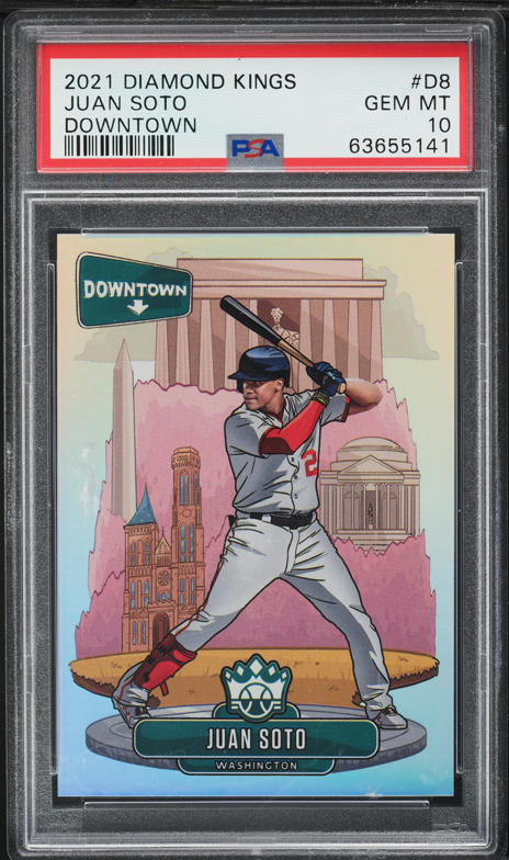 2018 Bowman's Best Juan Soto ROOKIE #29 PSA 10 GEM MINT on