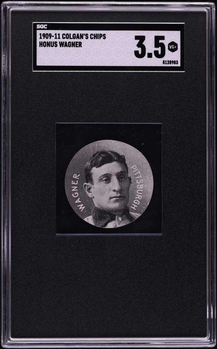 1909 Colgan's Chips Stars Of The Diamond Honus Wagner SGC 3.5 VG+