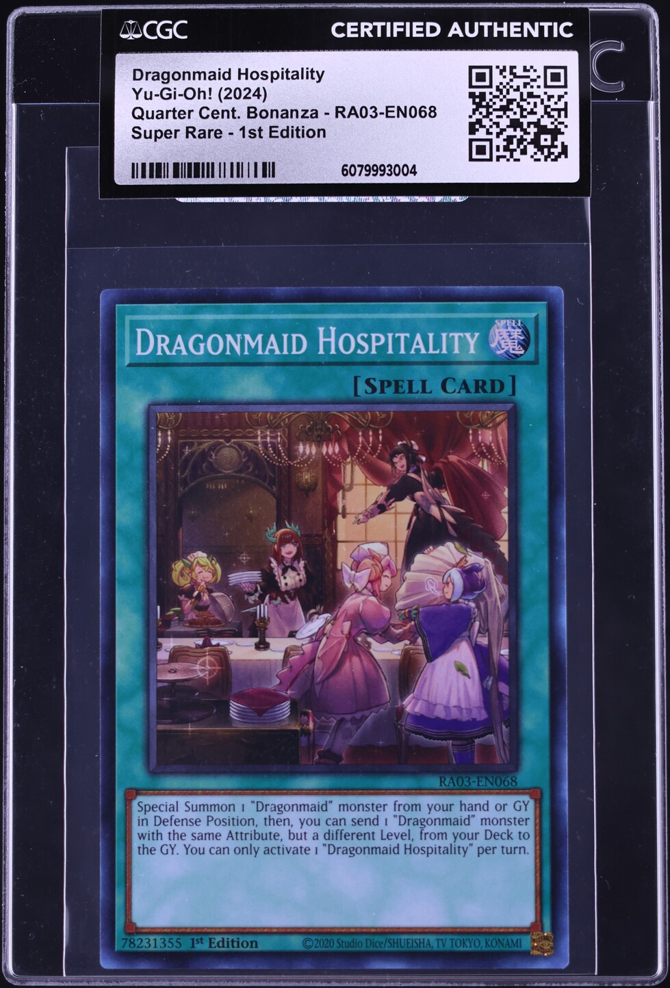 2024 Yu-Gi-Oh! RA03 1st Edition Dragonmaid Hospitality #RA03-EN068 CGC ...