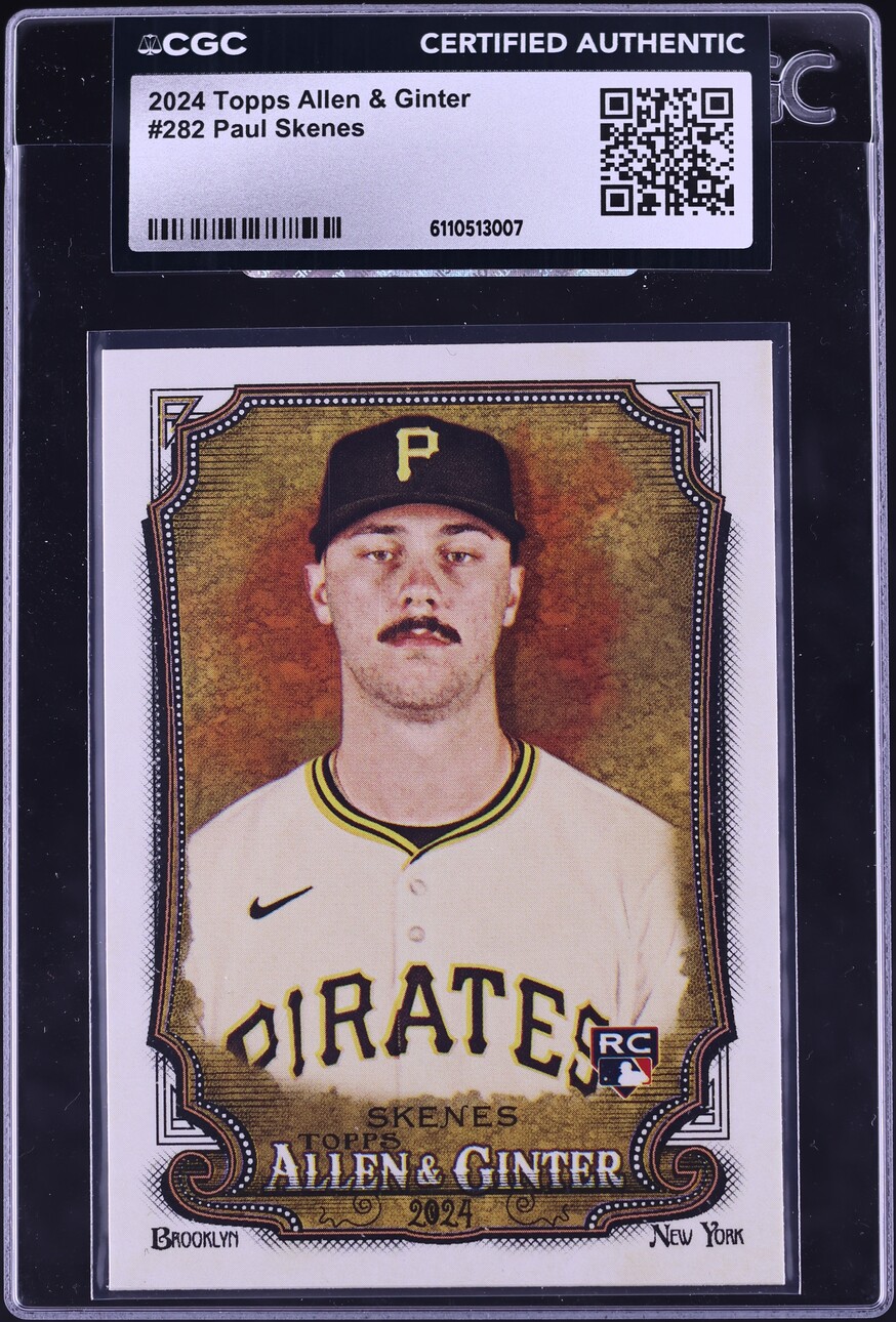2024 Topps Allen & Ginter Paul Skenes ROOKIE #282 CGC AUTH