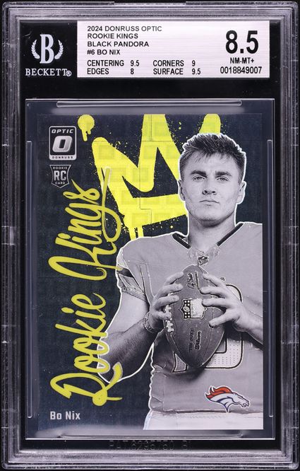 2024 Topps Cosmic Chrome Planetary Pursuit Venus Bo Nix ROOKIE