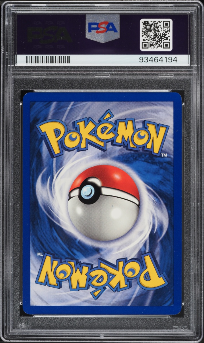 1999 Pokemon Base Set Shadowless 1st Edition Water Energy #102 PSA 9 MINT