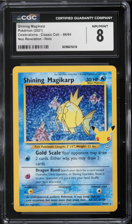 2021 Pokemon Japanese SWSH 25th Anniversary Promo Shining Magikarp