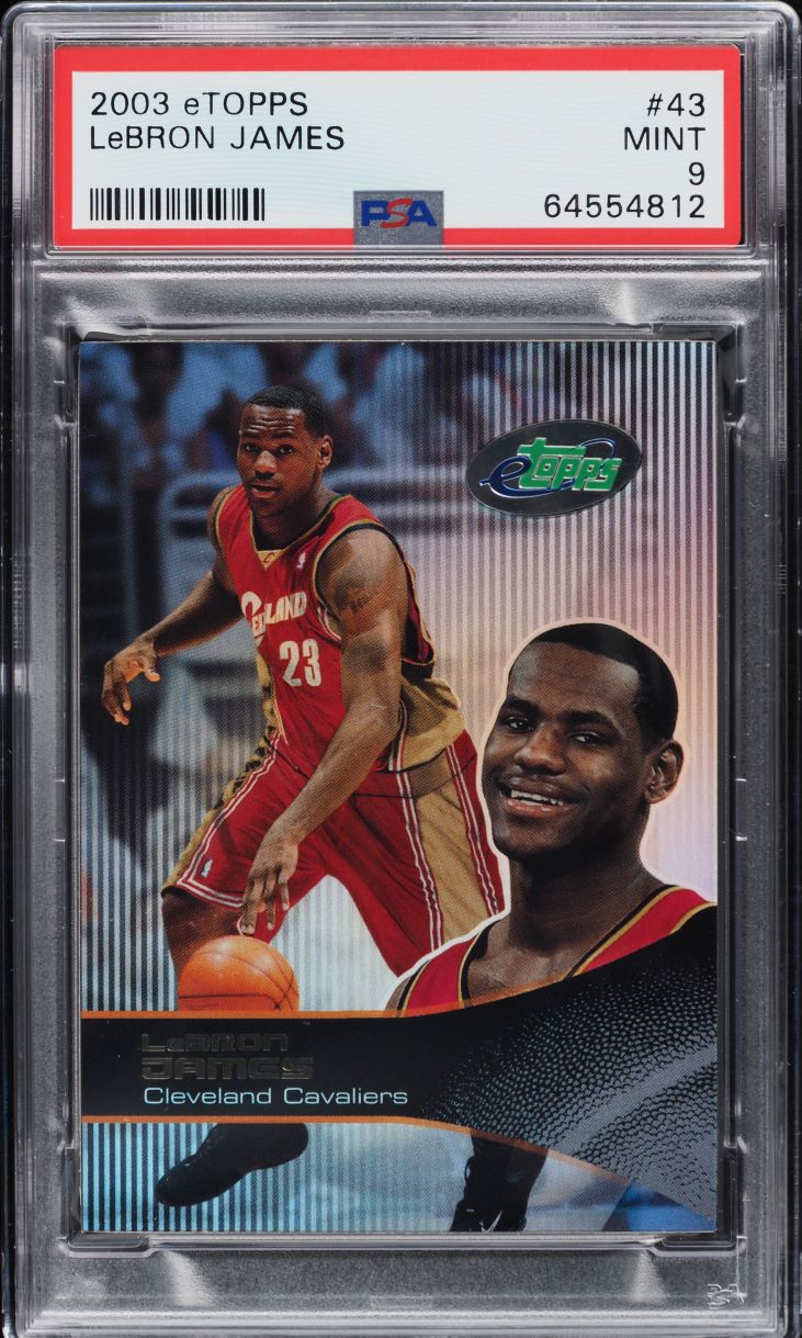 LEBRON JAMES 2003-04 UPPER DECK CITY HEIGHTS 3D ROOKIE RC