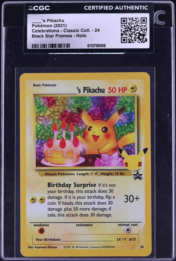 2019 Pokemon Japanese Playing Cards Old Maid Pikachu PSA 10 GEM