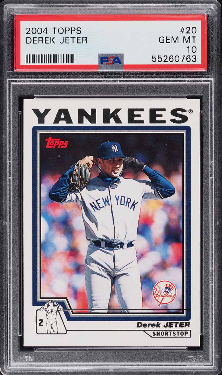 2004 Topps Derek Jeter #20 PSA 10 GEM MINT