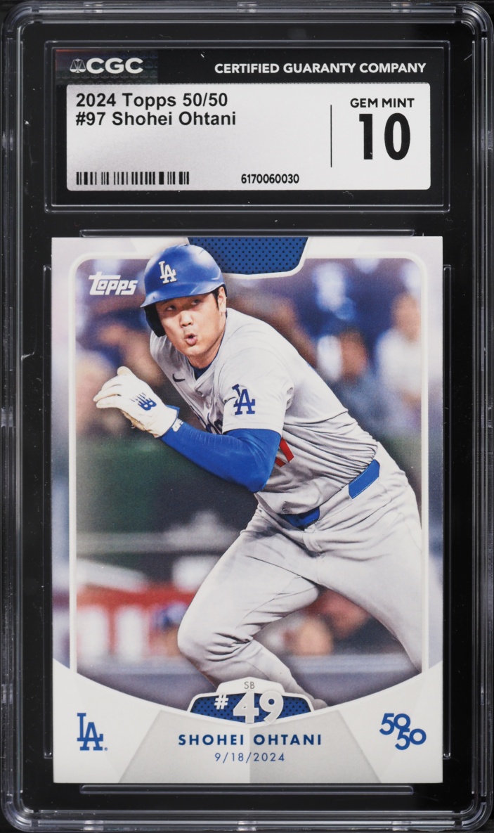 2024 Topps 50/50 Shohei Ohtani #97 CGC 10 GEM MINT