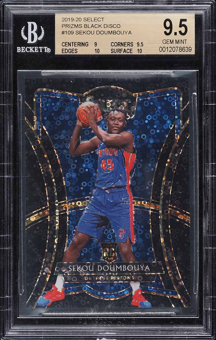 2019 Select Company Silver Prizm Stephen Curry #10 PSA 10 GEM MINT