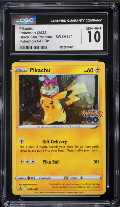 2022 Pokémon Pikachu PSA10 PSA 10 GEM MINT Pikachu 001/SV-P Scarlet & Violet Promo Japanese