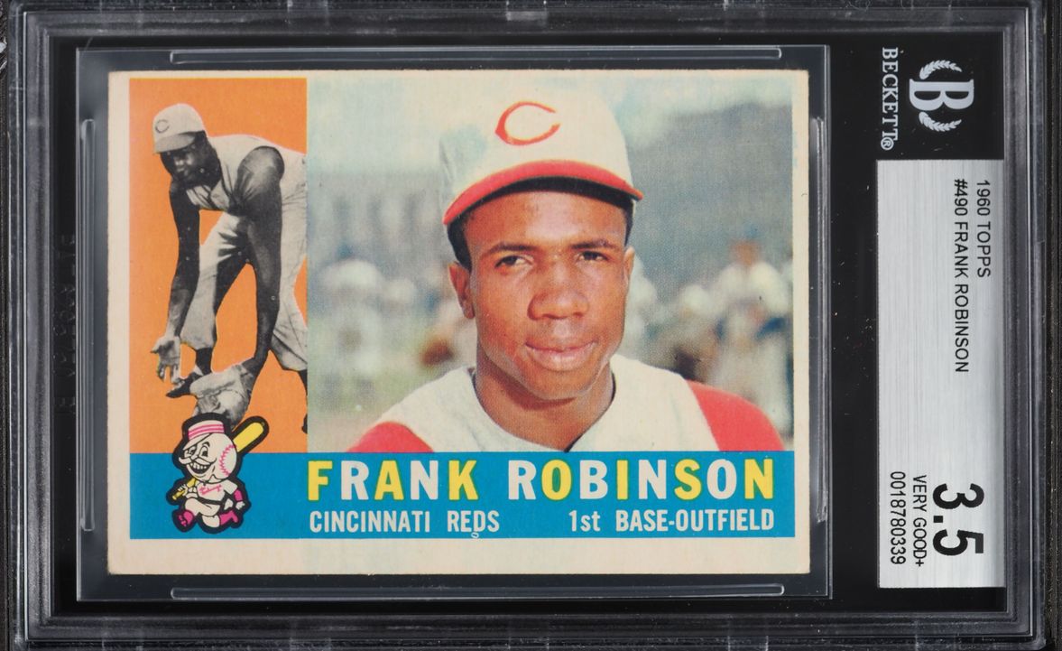 1960 Topps Frank Robinson #490 BGS 3.5 VG+