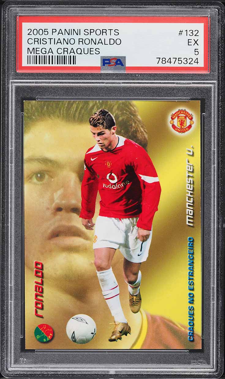 その他 Cristiano Ronaldo Sporting card ronaldo football trading card sporting lisbon - excellent