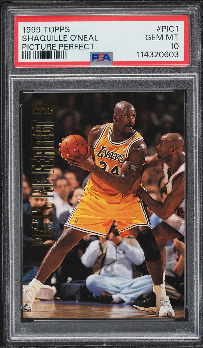 1999 Topps Picture Perfect Shaquille O'Neal #PIC1 PSA 10 GEM MINT - Photo 1