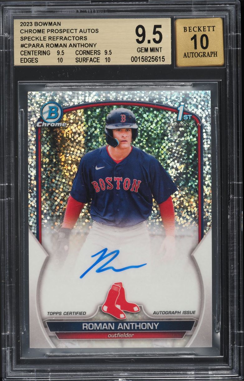 2023 Bowman Chrome Sights On September Anthony Volpe ROOKIE