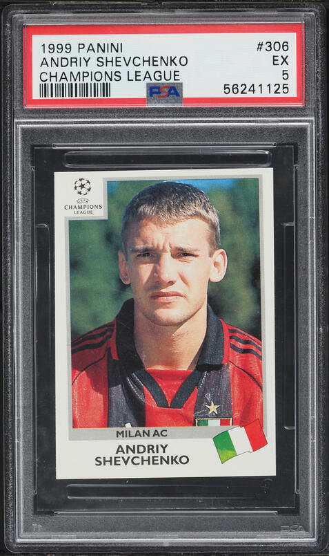 Carte De Collection Panini Chronicles 2019-20 AC Milan - Andriy Shevchenko Autographe - Non Gradée