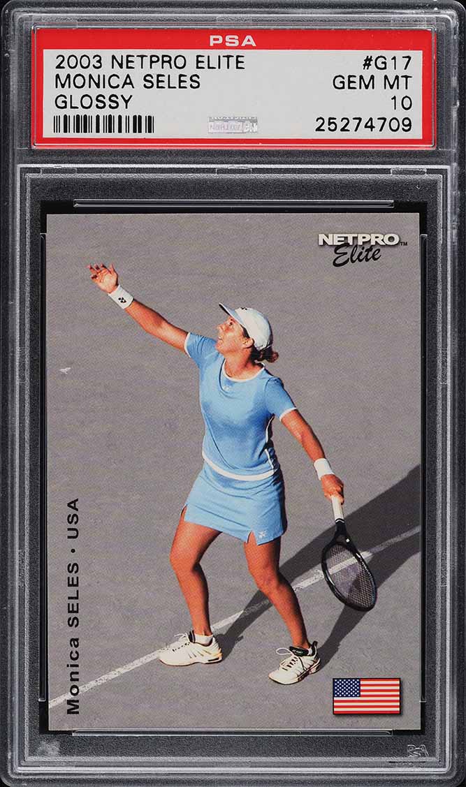 2003 Netpro Elite Glossy Roger Federer ROOKIE /100 #G3 PSA 10 GEM
