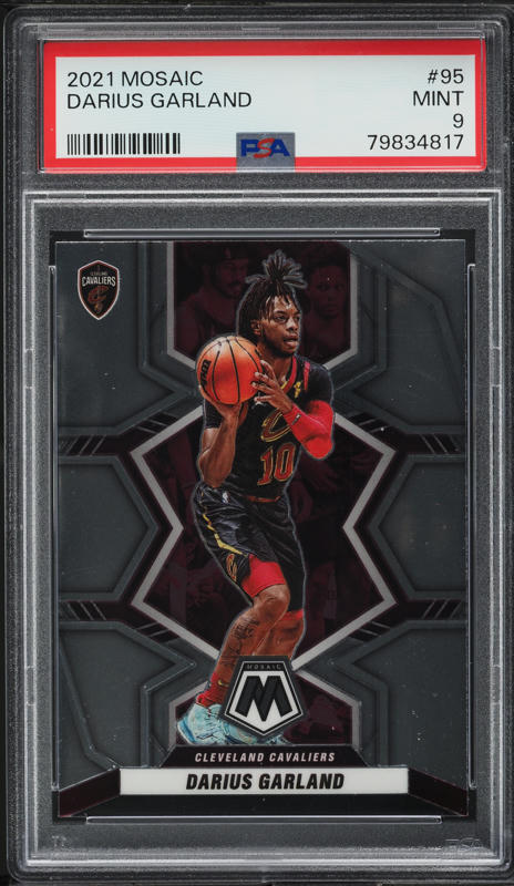 2019 Panini Prizm Ruby Wave Darius Garland ROOKIE #288 PSA 9 MINT