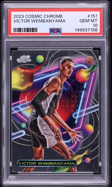 2023 Topps Chrome Cosmic Victor Wembanyama ROOKIE #151 PSA 10 GEM MINT
