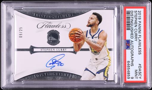 2019 Select Company Silver Prizm Stephen Curry #10 PSA 10 GEM MINT