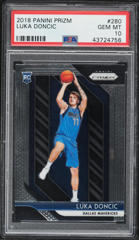 その他 2021 Luka Doncic Prizm 75th PSA 9 2021-22 Panini Prizm Luka Doncic 75 Years of The NBA Silver Prizm