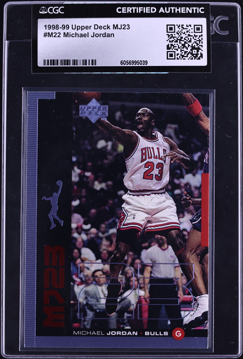 1998 Upper Deck MJ23 Michael Jordan #M22 CGC AUTH