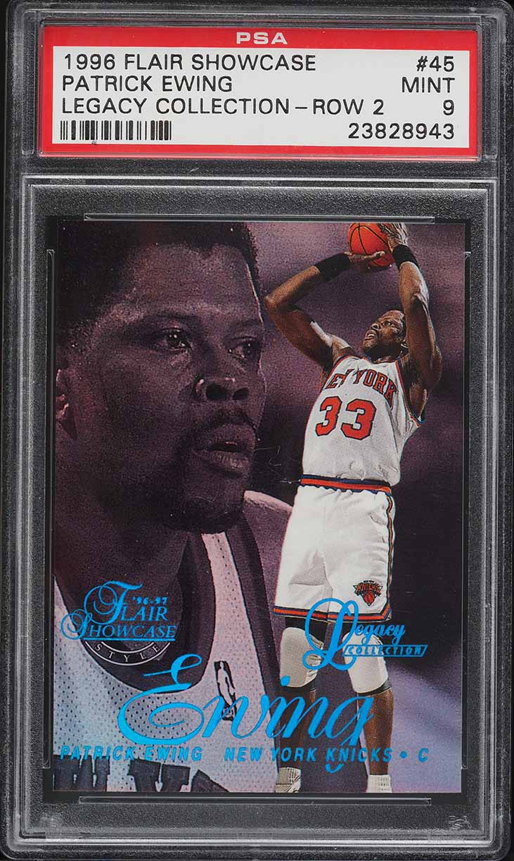 1996 Flair Showcase Class Of '96 Stephon Marbury ROOKIE AUTO